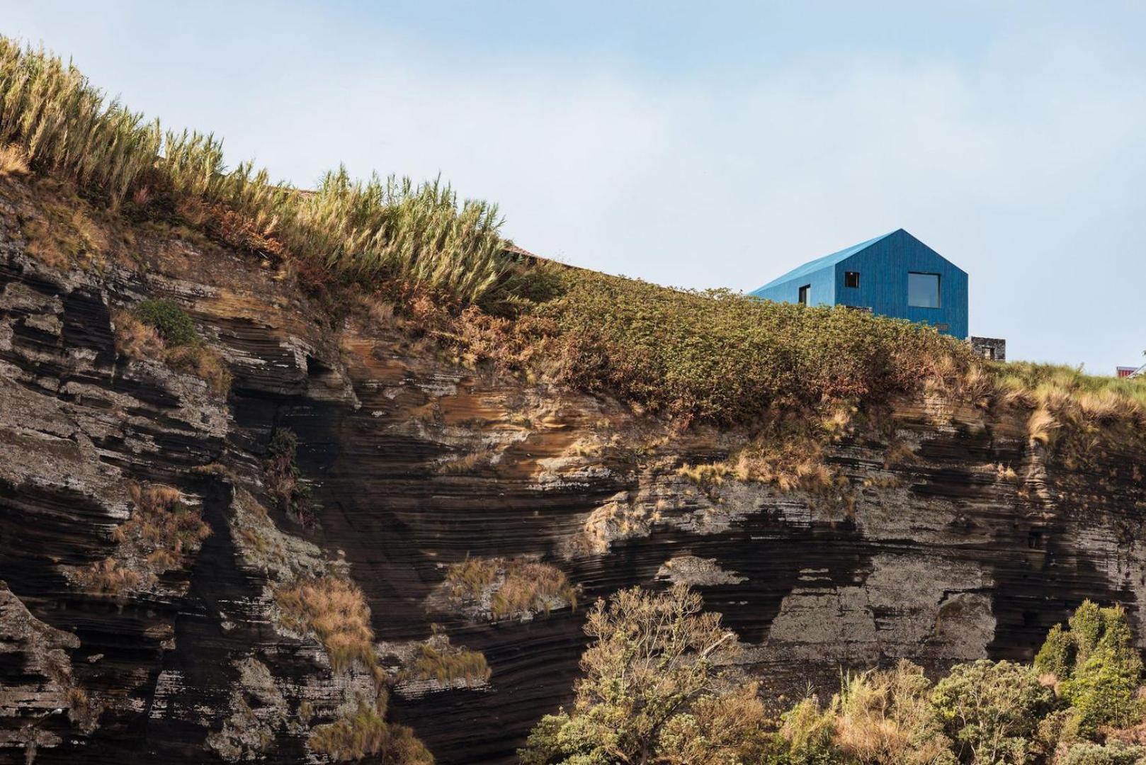 The Blue House Azores Capelas Eksteriør billede